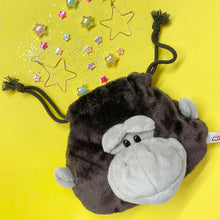 画像をギャラリービューアに読み込む, NICI(ニキ)フィギュアフェイスポーチ/ゴリラ