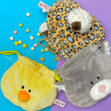 画像をギャラリービューアに読み込む, NICI(ニキ) フィギュアフェイスポーチ/グレーキャット