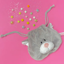 画像をギャラリービューアに読み込む, NICI(ニキ) フィギュアフェイスポーチ/グレーキャット