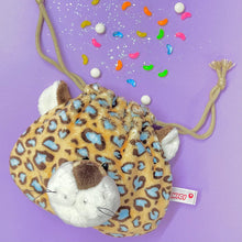 画像をギャラリービューアに読み込む, NICI(ニキ) フィギュアフェイスポーチ/ブルーレパード