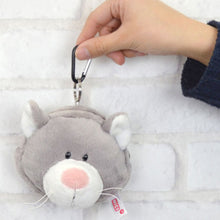 画像をギャラリービューアに読み込む, NICI(ニキ) | フィギュアミニポーチ グレーキャット