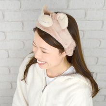 画像をギャラリービューアに読み込む, NICI(ニキ)ヘアバンド ふわふわヘアターバン ベア