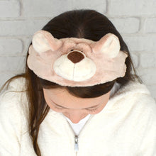 画像をギャラリービューアに読み込む, NICI(ニキ)ヘアバンド ふわふわヘアターバン ベア