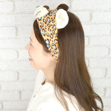 画像をギャラリービューアに読み込む, NICI(ニキ)ヘアバンド ふわふわヘアターバン レパード