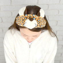 画像をギャラリービューアに読み込む, NICI(ニキ)ヘアバンド ふわふわヘアターバン レパード