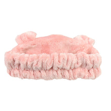 画像をギャラリービューアに読み込む, NICI(ニキ) ヘアバンド ふわふわヘアターバン ピンクピッグ