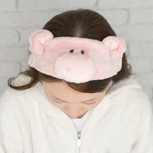 画像をギャラリービューアに読み込む, NICI(ニキ) ヘアバンド ふわふわヘアターバン ピンクピッグ