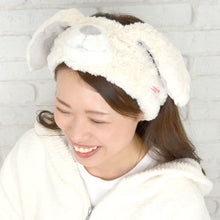 画像をギャラリービューアに読み込む, NICI(ニキ) ヘアバンド ふわふわヘアターバン ユキウサギ