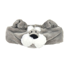 画像をギャラリービューアに読み込む, NICI(ニキ) ヘアバンド ふわふわヘアターバン シュナウザー