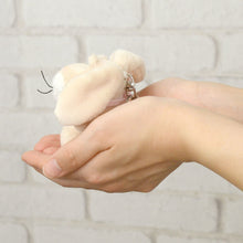 画像をギャラリービューアに読み込む, NICI(ニキ)|キーリング スプリングラビット ベージュ 8cm