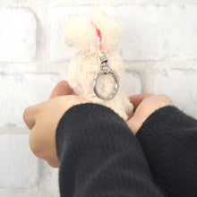 画像をギャラリービューアに読み込む, NICI(ニキ)|キーリング アンゴラウサギ 10㎝
