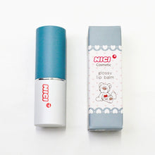 画像をギャラリービューアに読み込む, NICI グロッシーリップバーム ブルー/ピンク