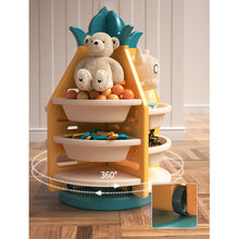 画像をギャラリービューアに読み込む, 【SALE】収納棚 | 回転式パイナップルストレージラック