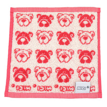画像をギャラリービューアに読み込む, NICI ふわふわハンドタオル ラブベア パターンピンクらぶ