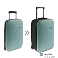 画像をギャラリービューアに読み込む, 【機内持ち込み可】FLEX ROLLINK 超軽量 折りたためる スーツケース 40L キャリーケース