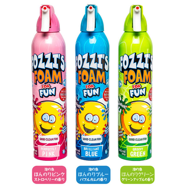 泡が飛び出る！】FOZZI'S フォーミングボディソープ – entre