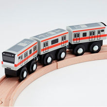 画像をギャラリービューアに読み込む, 日本の木製鉄道おもちゃ moku TRAIN|モクトレイン 東日本 電車