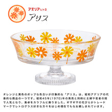 画像をギャラリービューアに読み込む, ADERIA(アデリア) | 脚付き デザート 浅型 デザートカップ ガラス レトロ