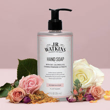 画像をギャラリービューアに読み込む, J.R. WATKINS (ジェイアールワトキンス)/プレミアムハンドソープ ローズウォーター