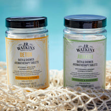 画像をギャラリービューアに読み込む, J.R. WATKINS (ジェイアールワトキンス)/バスアロマタブレット ローズマリー&ローズウッド 入浴剤