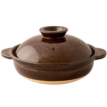 画像をギャラリービューアに読み込む, 【SALE】長谷園 伊賀土鍋 アメ釉 (大) DC-03