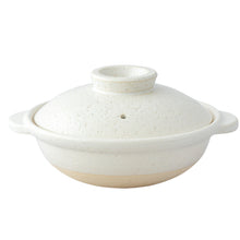 画像をギャラリービューアに読み込む, 【SALE】長谷園 伊賀土鍋 白釉 (小) DC-04