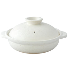 画像をギャラリービューアに読み込む, 【SALE】長谷園 伊賀土鍋 白釉 (大) DC-06