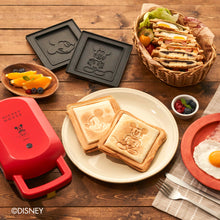画像をギャラリービューアに読み込む, Disney(ディズニー) | ホットサンドメーカー ミッキーマウス HSX-601 MRD