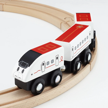 画像をギャラリービューアに読み込む, 日本の木製鉄道おもちゃ moku TRAIN|モクトレイン 新幹線シリーズ