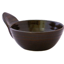 画像をギャラリービューアに読み込む, 【SALE】長谷園 耐熱手付小鉢 アメ釉 ATB-13