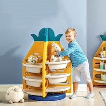 画像をギャラリービューアに読み込む, 【SALE】収納棚 | 回転式パイナップルストレージラック