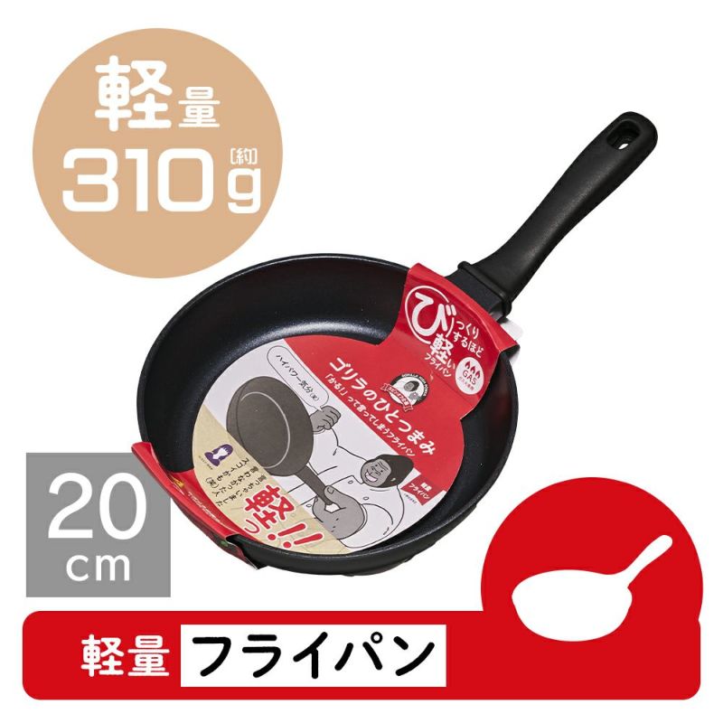 鍛造フライパン millio 20cm Millio 鍛造フライパン 20cm フタセット