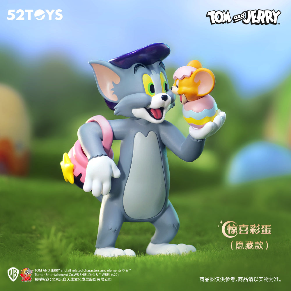52TOYS x TOM and JERRY トムとジェリー「BRAWLS BANG」シリーズ ブラインドボックス トレディングフィギュア  コレクションフィギュア 塗装済み ガチャガチャ デスクトップデコレーション 人形 おもちゃ  アニメファン・子供・コレクター・誕生日・クリスマスのギフトに最適 