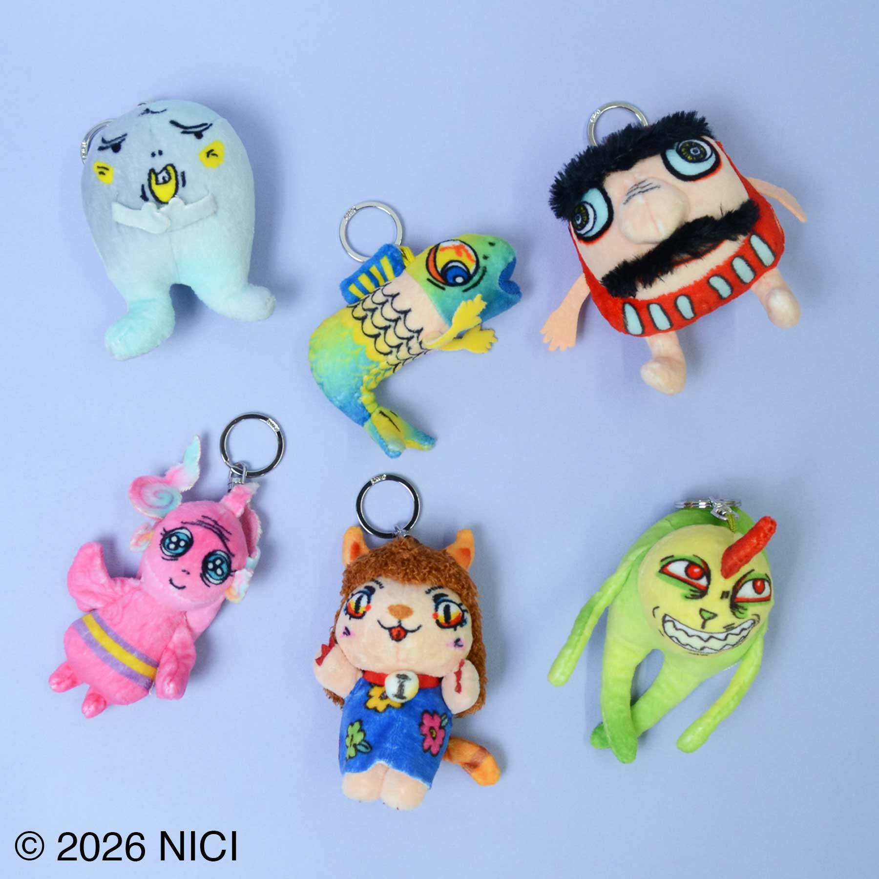 NICI(ニキ) | キーホルダー 妖怪 失落忘 10cm/ちづるん – entre vida
