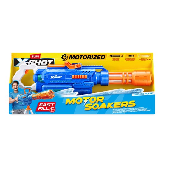 ウォーターガトリングガン 水鉄砲ガトリング電動 XSHOT ウォーターガン