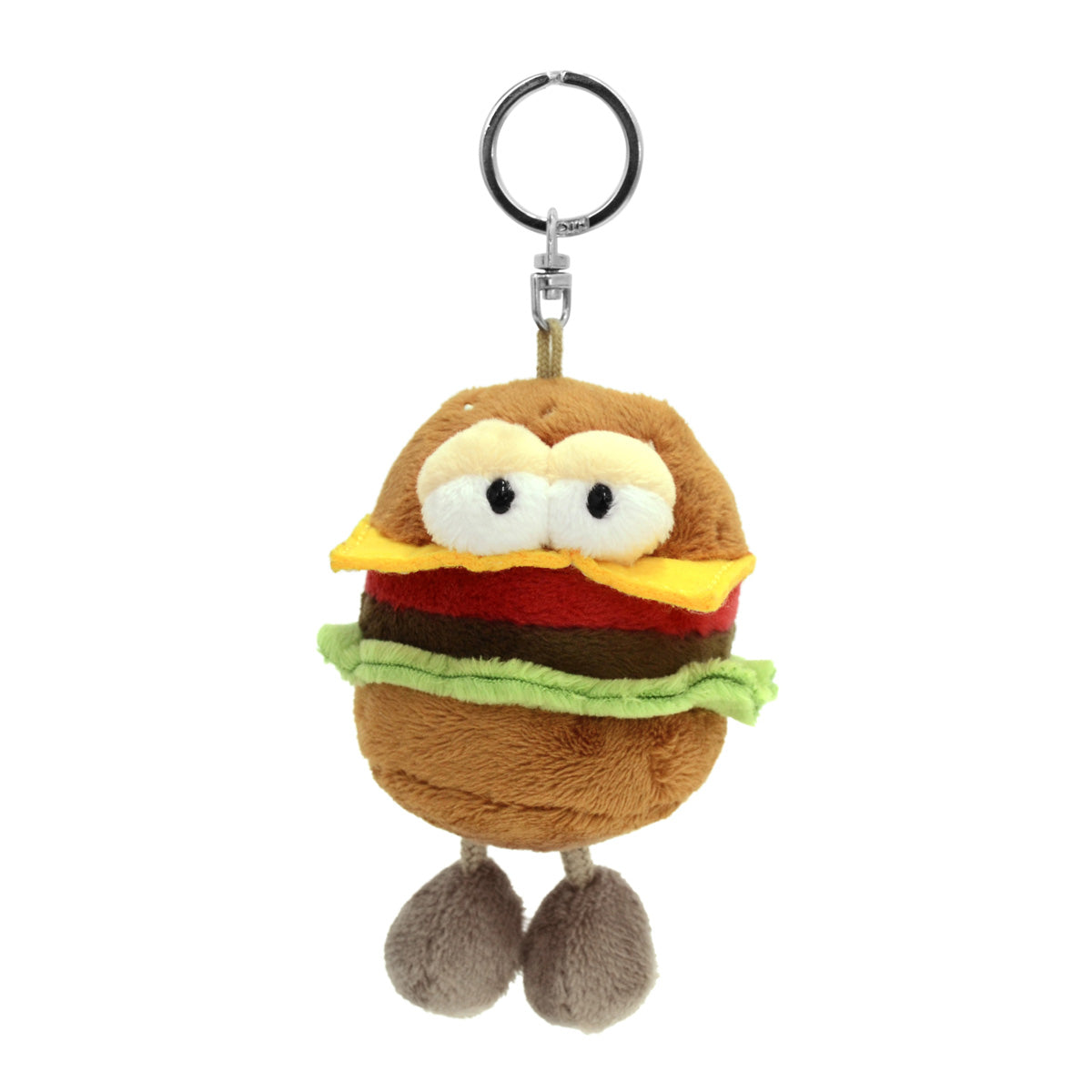 NICI (ニキ）| キーホルダー ヤミーブラザーズ ハンバーガー 10cm