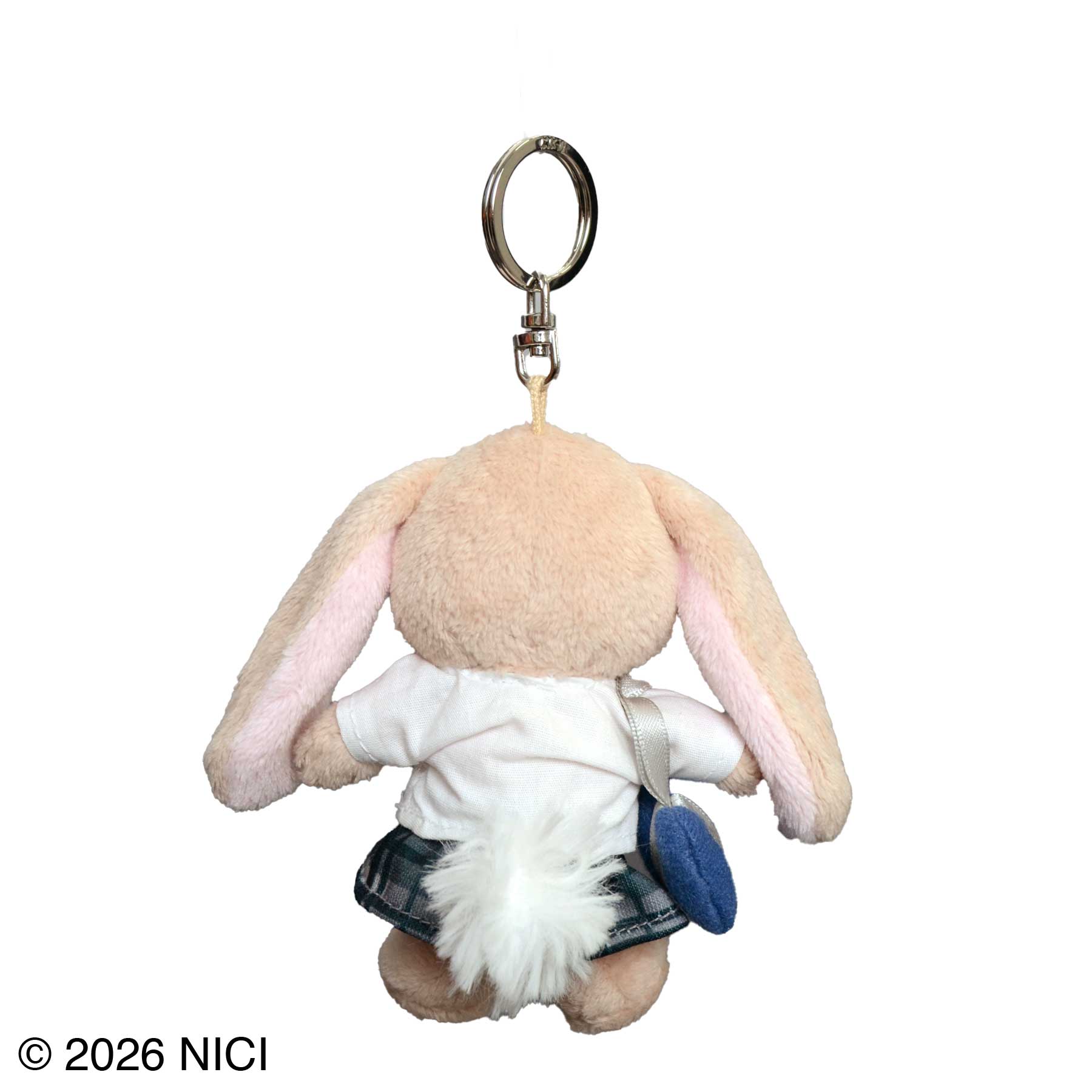 NICI(ニキ) | キーホルダー タレミミウサギ＋スクールユニフォーム