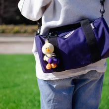 画像をギャラリービューアに読み込む, NICI(ニキ) | キーホルダー ヒヨコ+ロールボストン パープル/OUTDOOR
