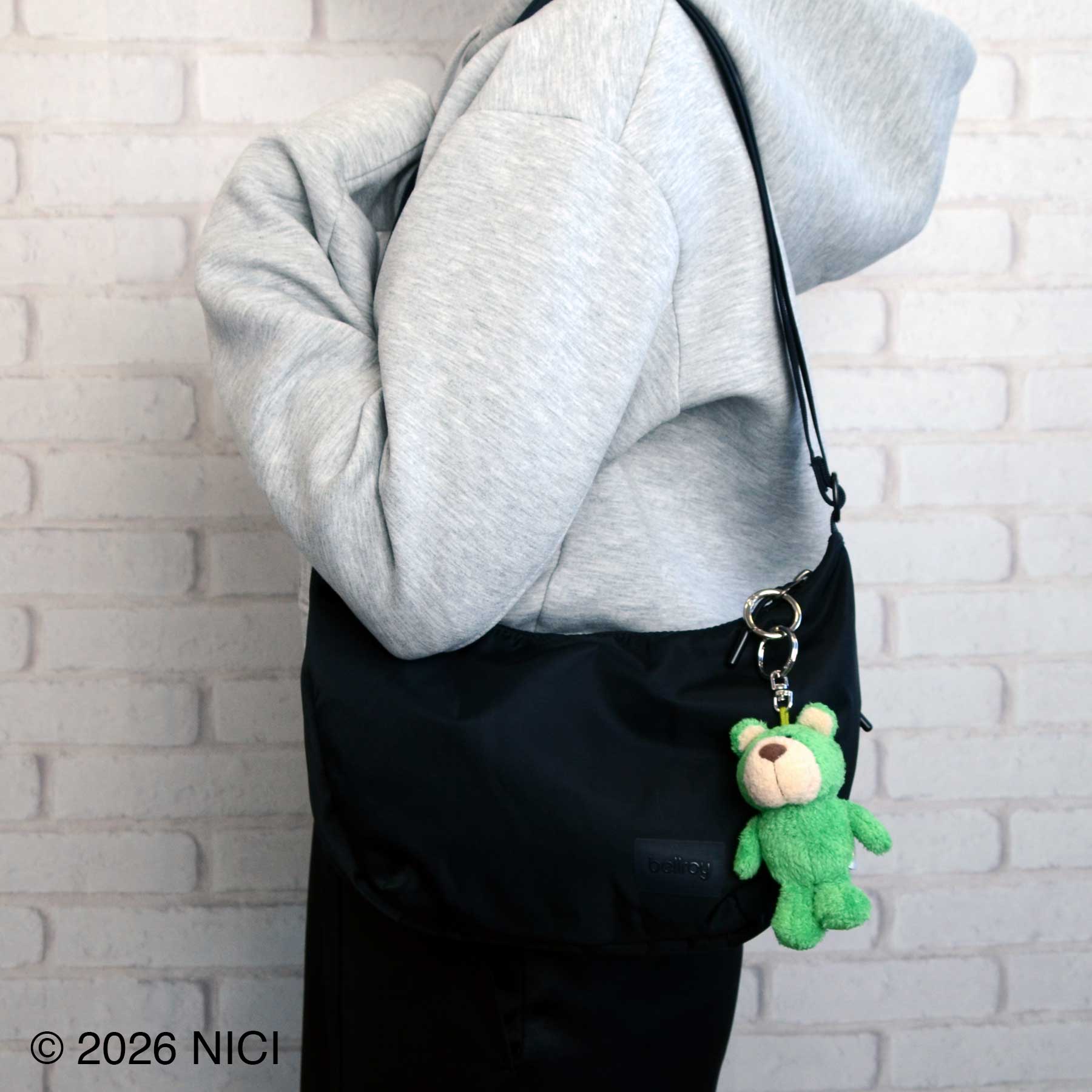 NICI(ニキ) | キーホルダー リ・カラーベア グリーン 10cm – entre