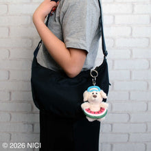 画像をギャラリービューアに読み込む, NICI(ニキ) | キーホルダー　ゴールデンレトリバー＋ウキワ　スイカ　１０ｃｍ
