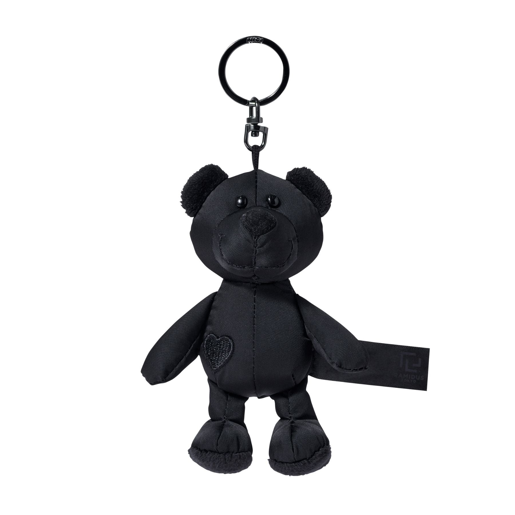 クマ型キーホルダー 黒いコート付き RAMIDUS×NICI キーホルダー BLACK BEAUTY LOVE BEAR 10cm – entre vida