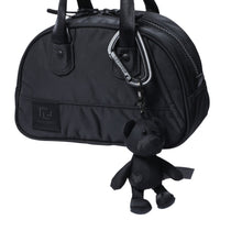 画像をギャラリービューアに読み込む, RAMIDUS×NICI キーホルダー BLACK BEAUTY LOVE BEAR 10cm
