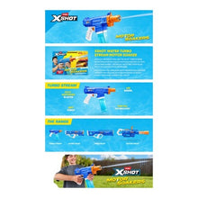 画像をギャラリービューアに読み込む, XSHOT ウォーターガン ターボストーム モーターソーカー 電動水鉄砲／ZURU（ズールー）
