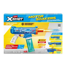 画像をギャラリービューアに読み込む, XSHOT ウォーターガン ターボストーム モーターソーカー 電動水鉄砲／ZURU（ズールー）
