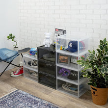 画像をギャラリービューアに読み込む, bcl(ビーシーエル) | スタッキングディスプレイボックス KD サイド 組み立て式 収納ボックス
