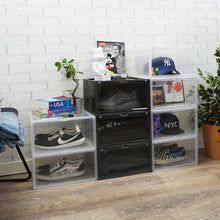 画像をギャラリービューアに読み込む, bcl(ビーシーエル) | スタッキングディスプレイボックス KD サイド 組み立て式 収納ボックス
