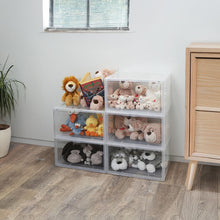 画像をギャラリービューアに読み込む, bcl(ビーシーエル) | スタッキングディスプレイボックス KD サイド 組み立て式 収納ボックス
