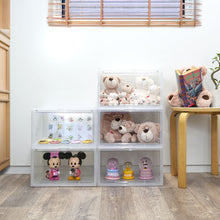 画像をギャラリービューアに読み込む, bcl(ビーシーエル) | スタッキングディスプレイボックス KD サイド 組み立て式 収納ボックス
