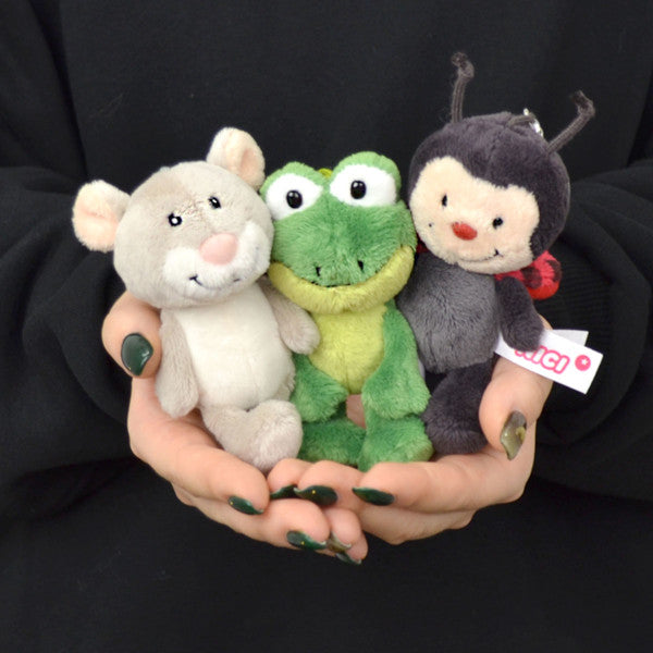 NICIぬいぐるみ カエルのオットー＆カタリーナ ☆レア☆ちび付き