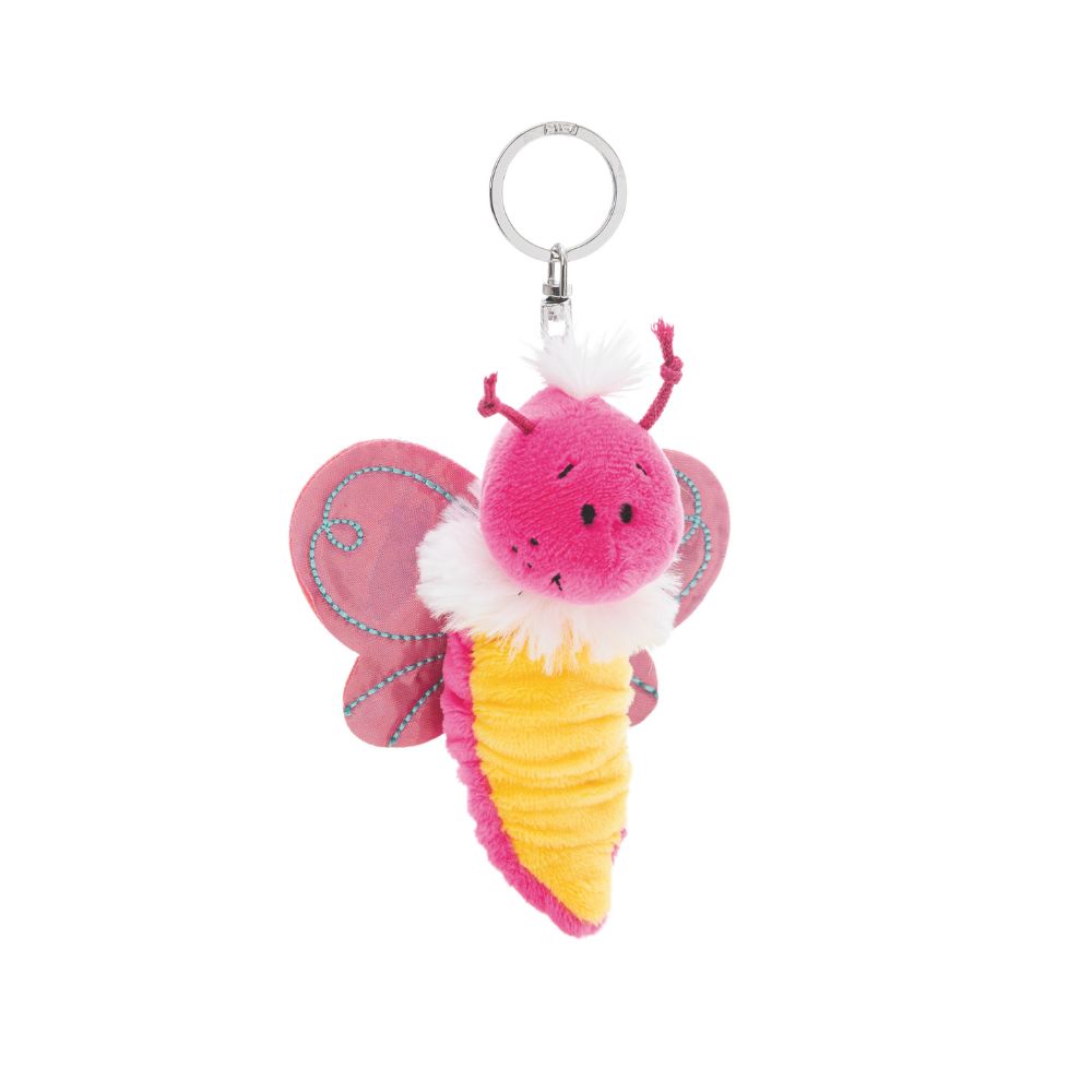 NICI(ニキ) | キーホルダー GH26 フリビーズ バタフライ ピンク 10cm